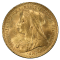 Image of a 1895 Gold Sovereign: Victoria (Old Head) - Sydney