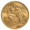 Image of a 1912 Gold Sovereign: George V - London