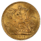 Image of a 1872 Gold Sovereign: Victoria (Young Head) - Melbourne