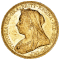 Image of a 1895 Gold Sovereign: Victoria (Old Head) - Melbourne