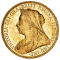 Image of a 1897 Gold Sovereign: Victoria (Old Head) - Melbourne